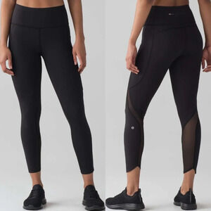 Lululemon Pace Perfect 7/8 Tight (25") Black 21372